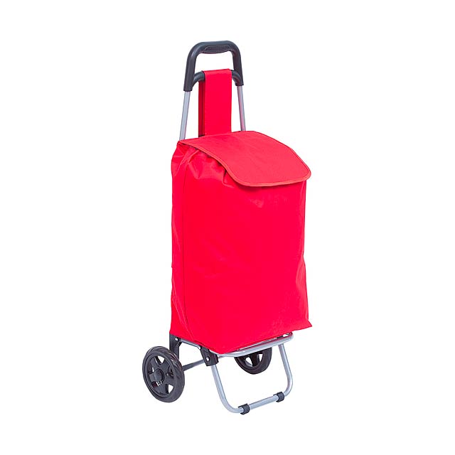 Max nákupní vozík - červená