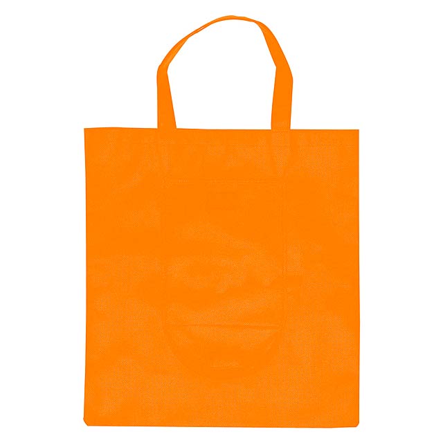 Foldable shopping bag - orange