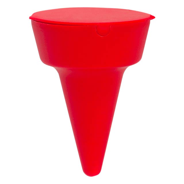 Beach ashtray - red