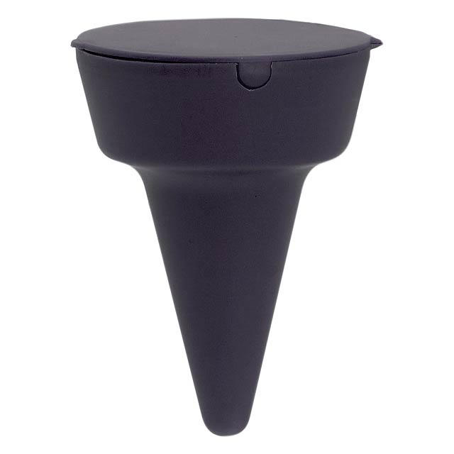 Strandaschenbecher - schwarz