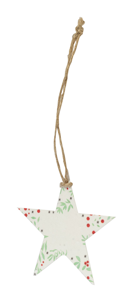 Boster Christmas ornament, star - beige