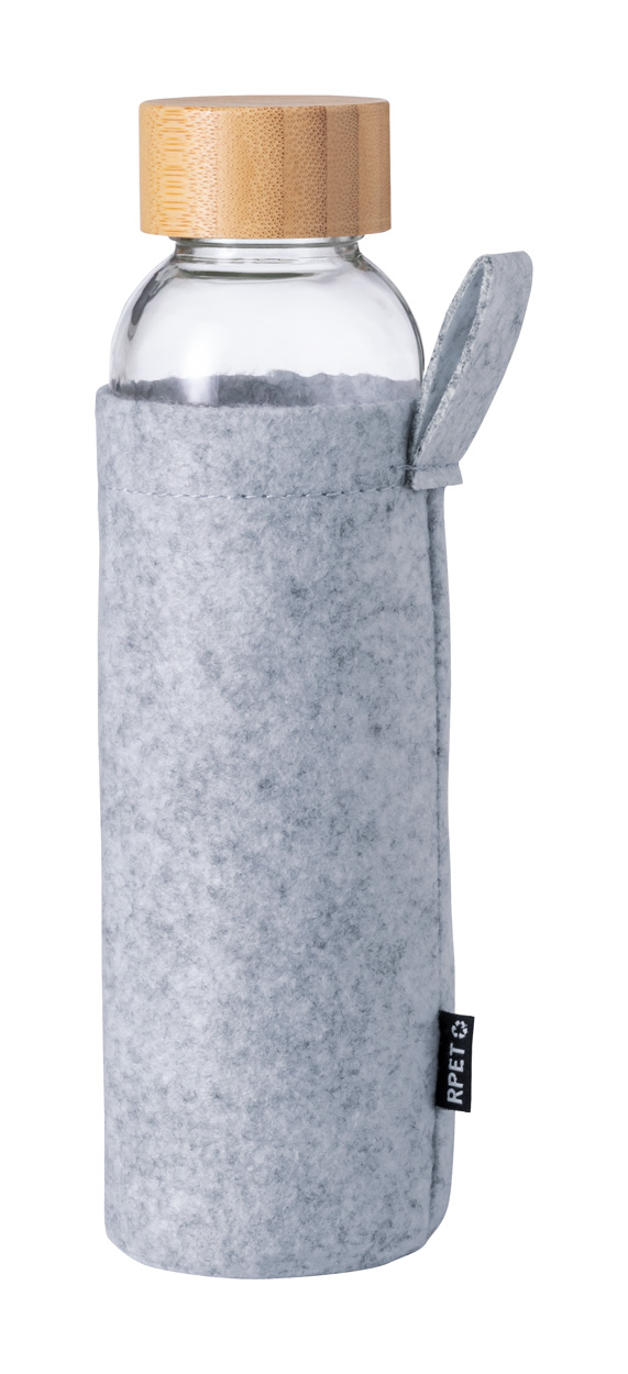 Blorek glass bottle - Dunkelgrau