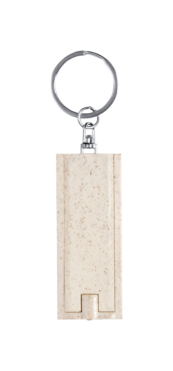 Tasex keychain with flashlight - Beige