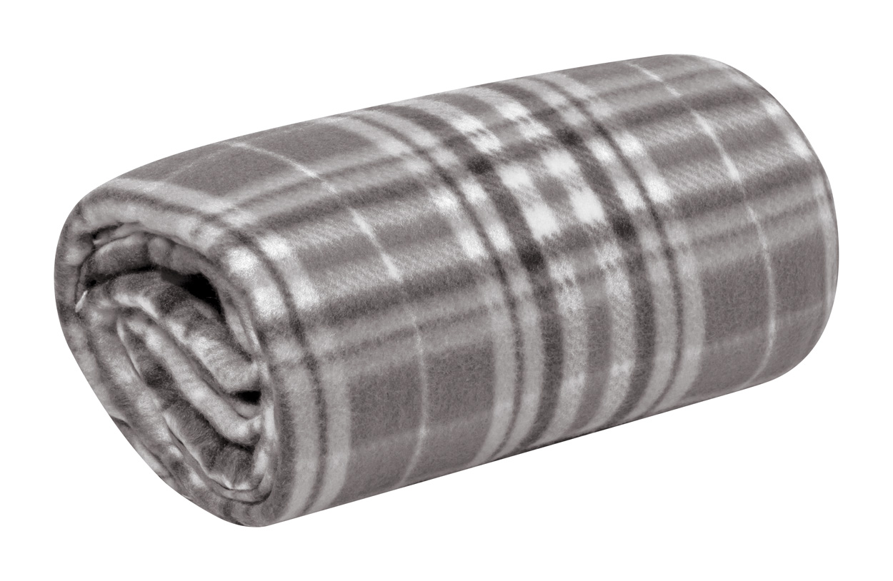 Barzagli RPET fleece blanket - Grau