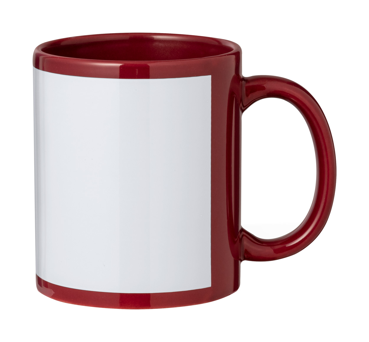 Orchix mug for sublimation - Weinrot