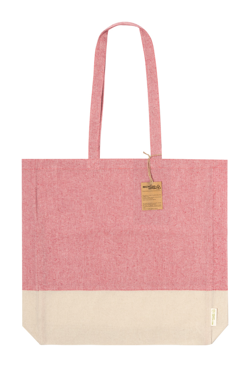 Kauna cotton shopping bag - Rot