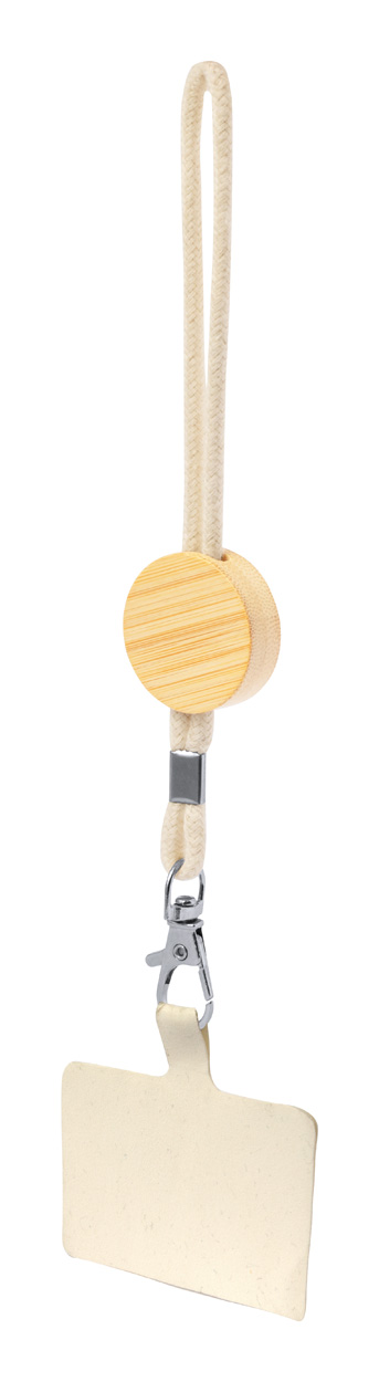 Harlux bracelet with mobile phone holder - Beige