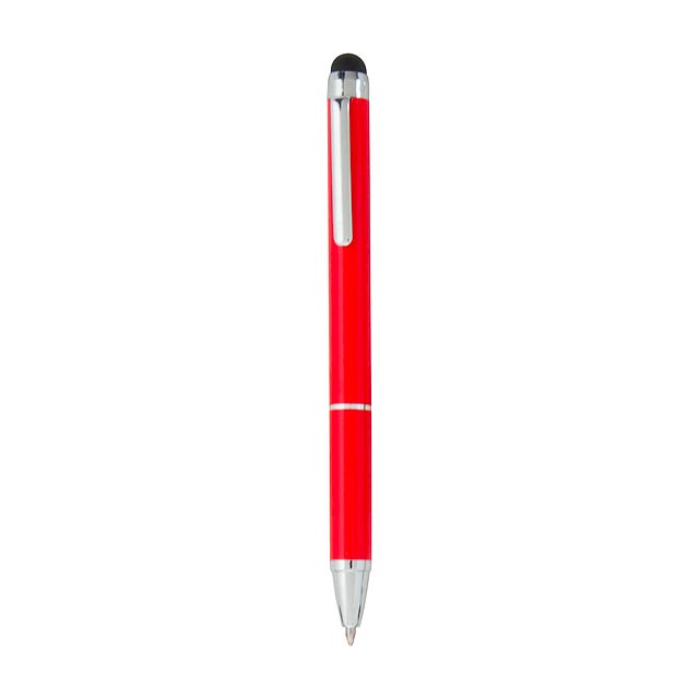 Lisden dotykové kuličkové pero - červená