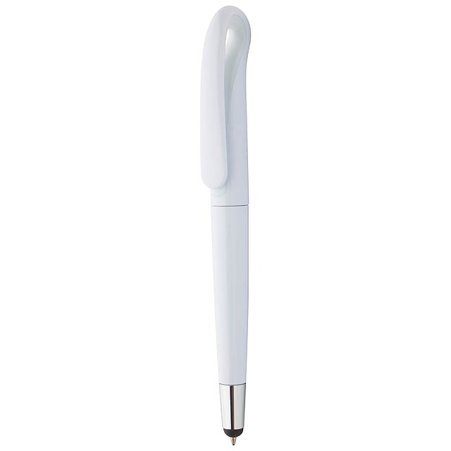 Barrox dotykové kuličkové pero - biela