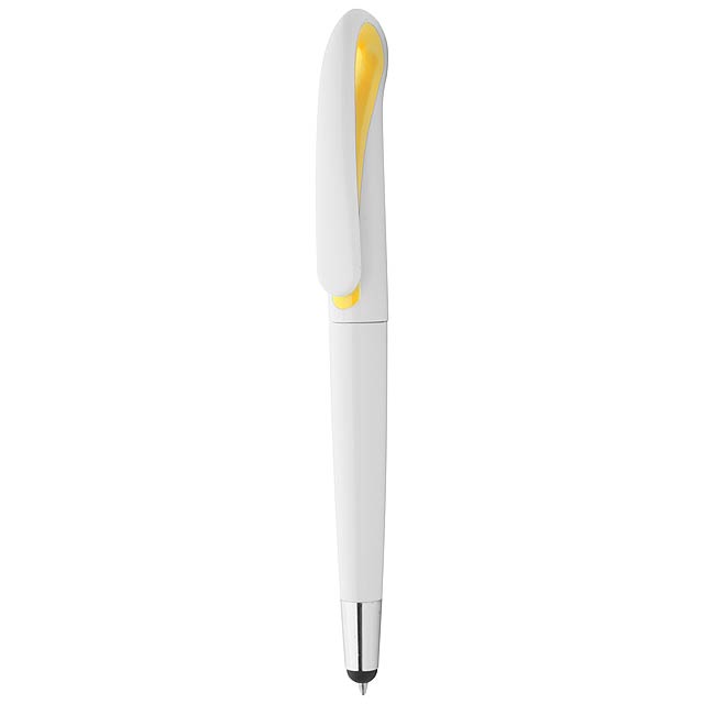 Barrox dotykové kuličkové pero - žlutá