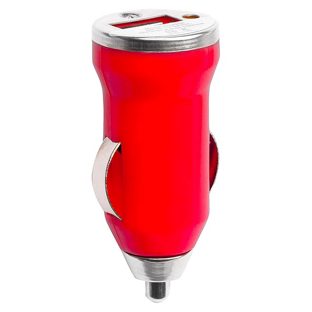 USB Car Charger - red