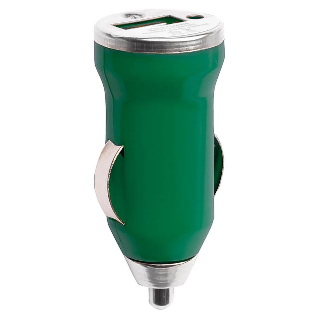 USB Car Charger - green