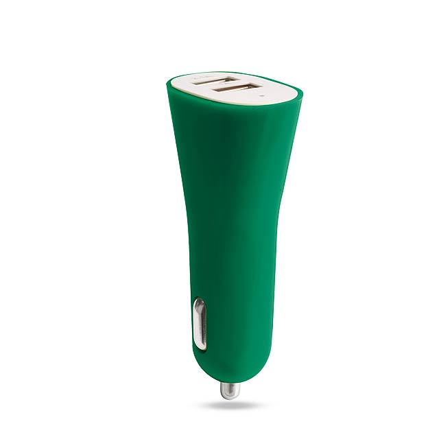 Heyon USB nabíječka do auta - zelená