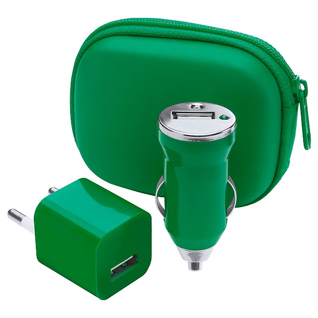 Canox - USB charger set - green