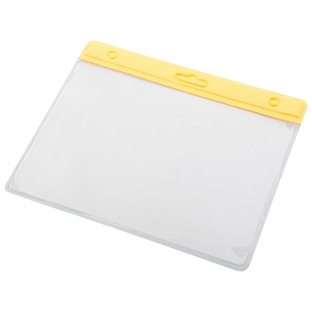 Identification tag - yellow