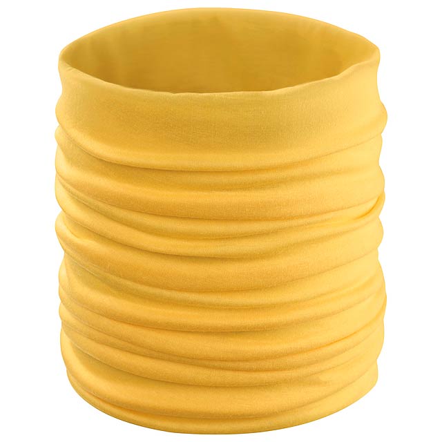 Multi-purpose scarf - yellow