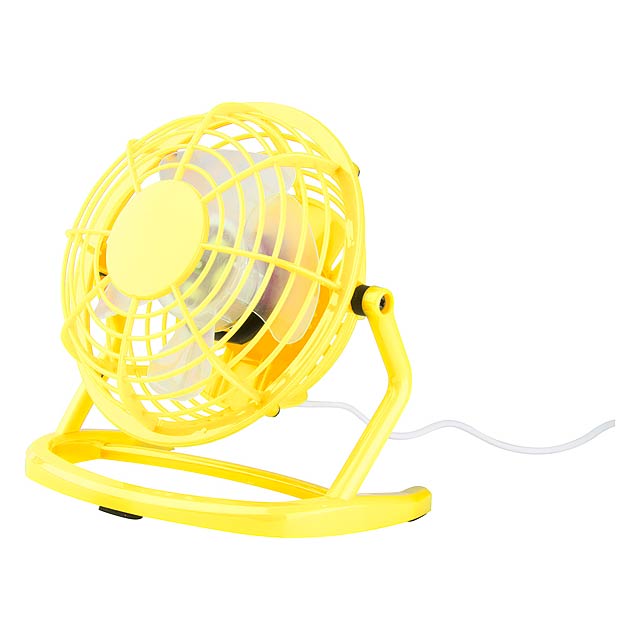 Mini Desk Fan - yellow