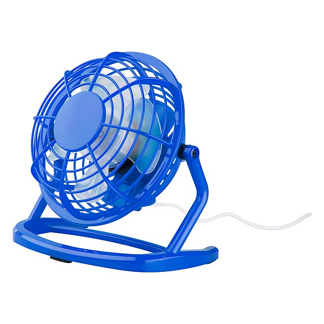 Mini Desk Fan - blue