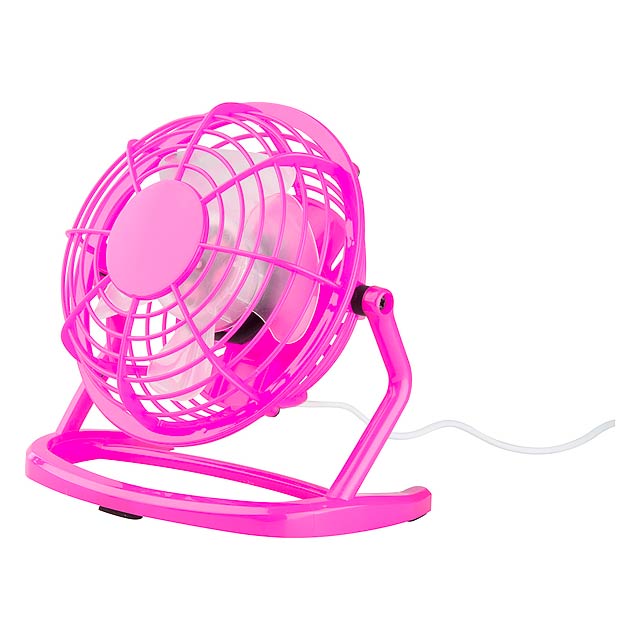 Mini Tisch-Ventilator - Fuchsie