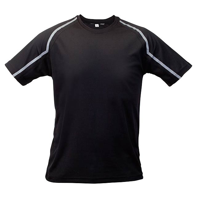 Fleser tričko - čierna