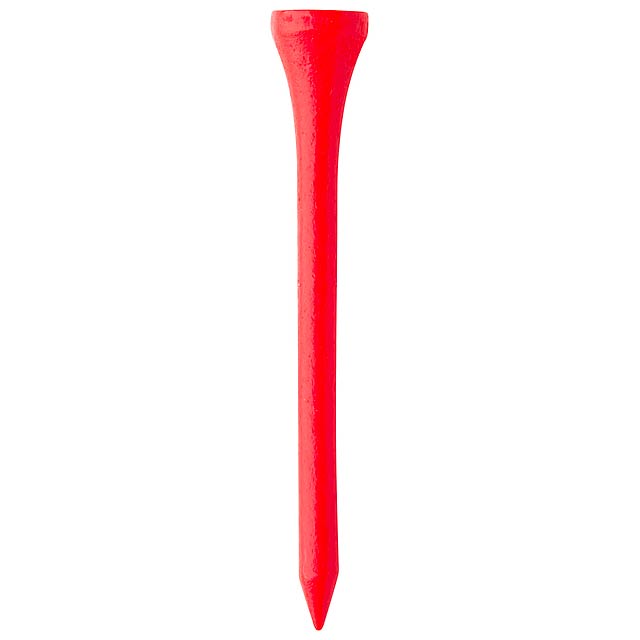 Golf Tee - red