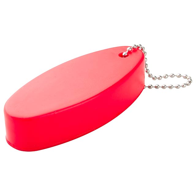 Stress keychain - red