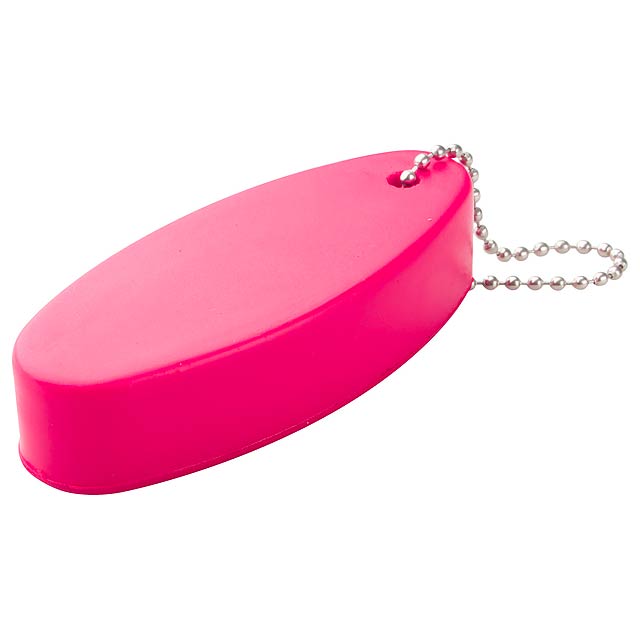 Stress keychain - fuchsia