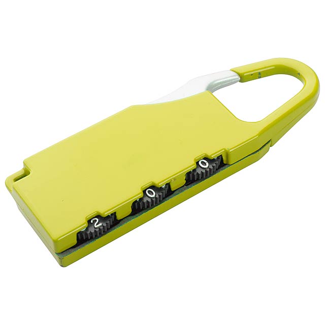 Lock Luggage - yellow