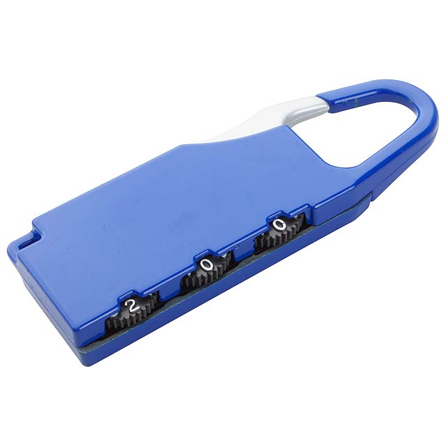 Lock Luggage - blue