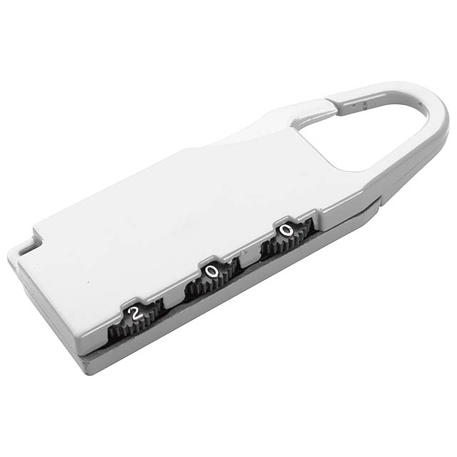 Lock Luggage - silver