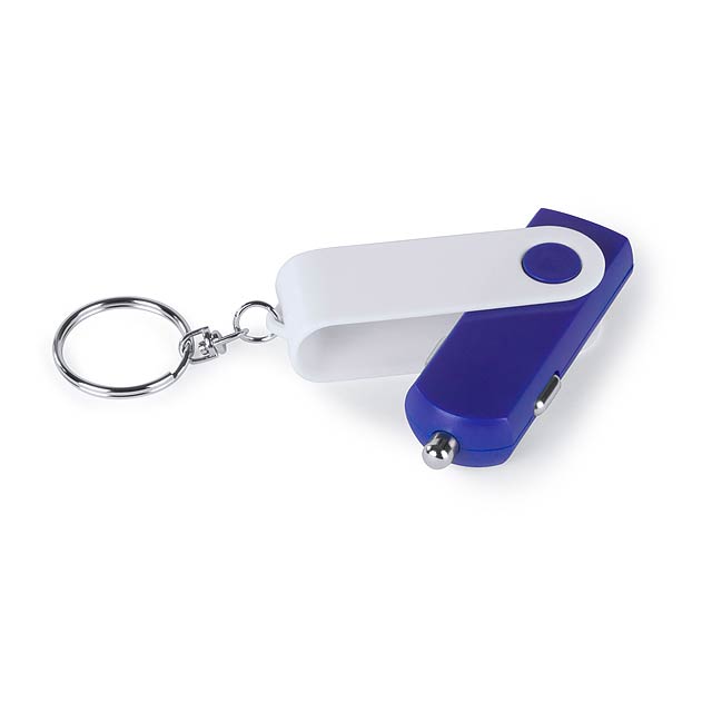 Hanek USB nabíječka do auta - modrá