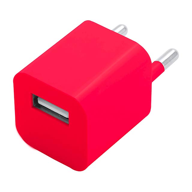 Radnar USB nabíječka - červená