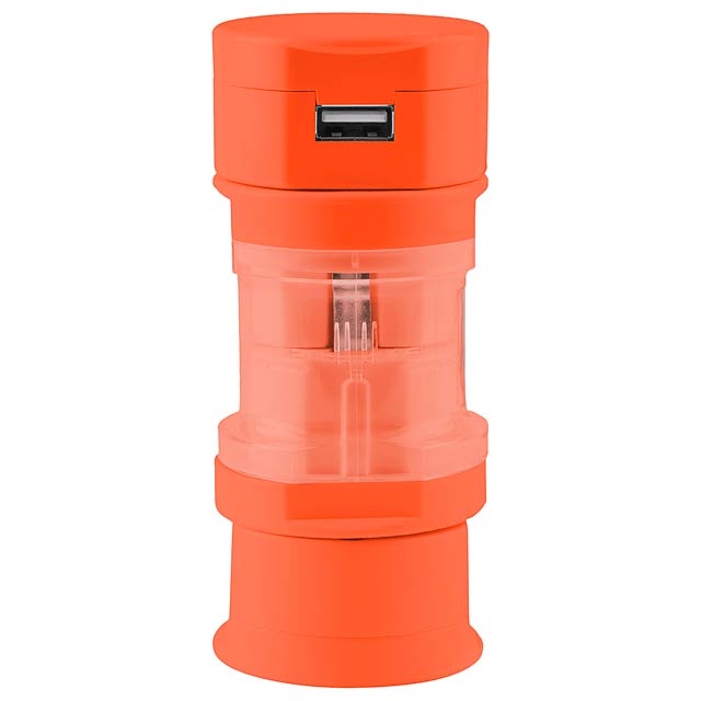 Travel Adapter - orange