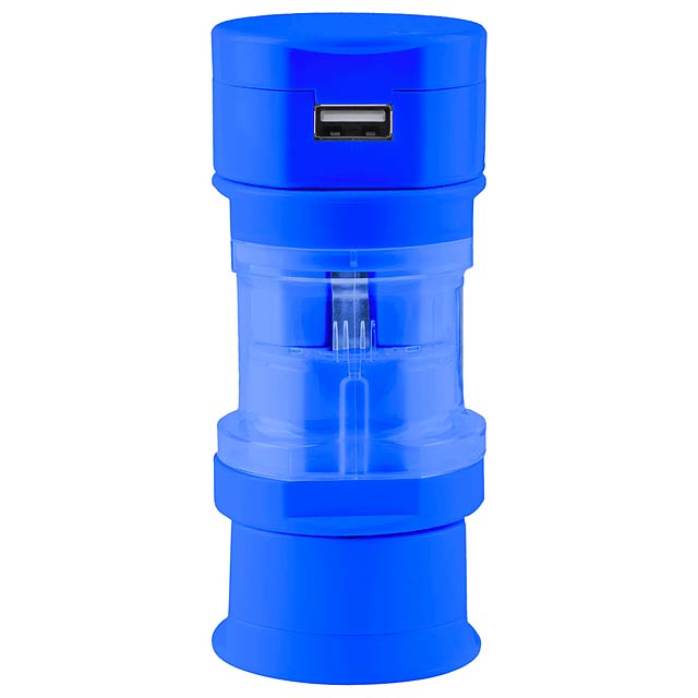 Travel Adapter - blue