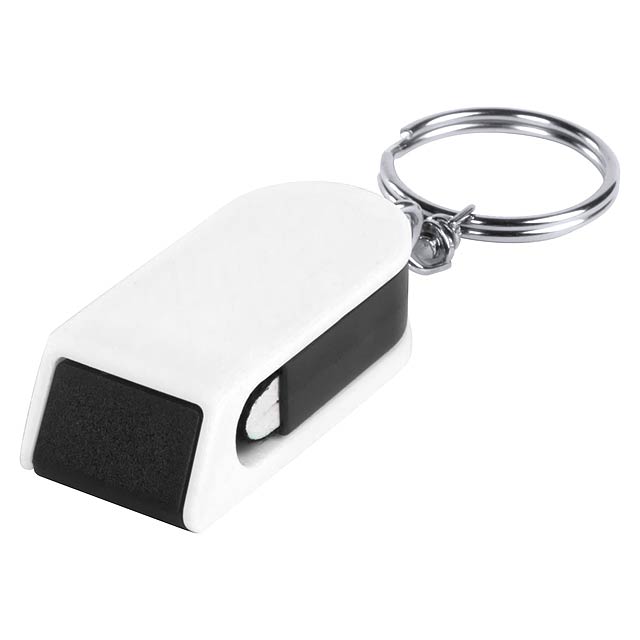 Satari - mobile holder keyring - black