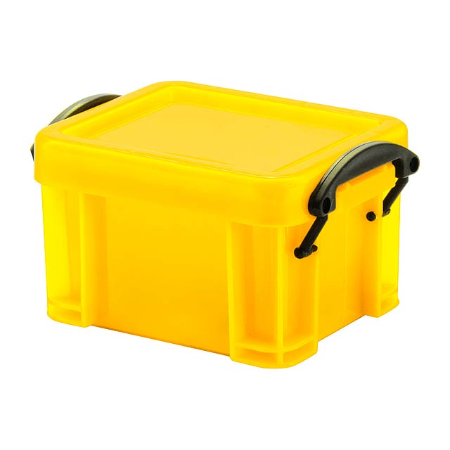 Harcal víceúčelový box - žlutá
