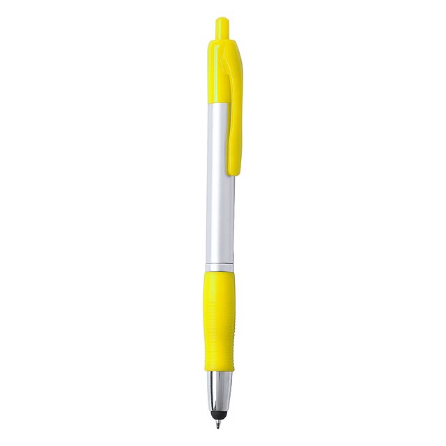 Clurk dotykové kuličkové pero - žlutá