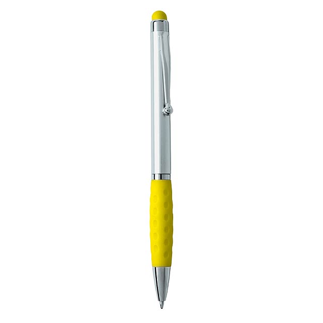 Sagursilver dotykové kuličkové pero - žlutá