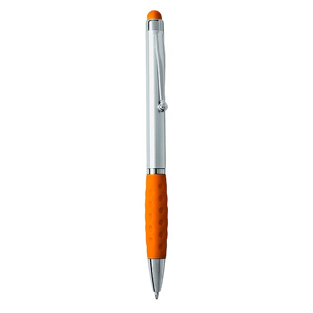 Sagursilver dotykové kuličkové pero - oranžová