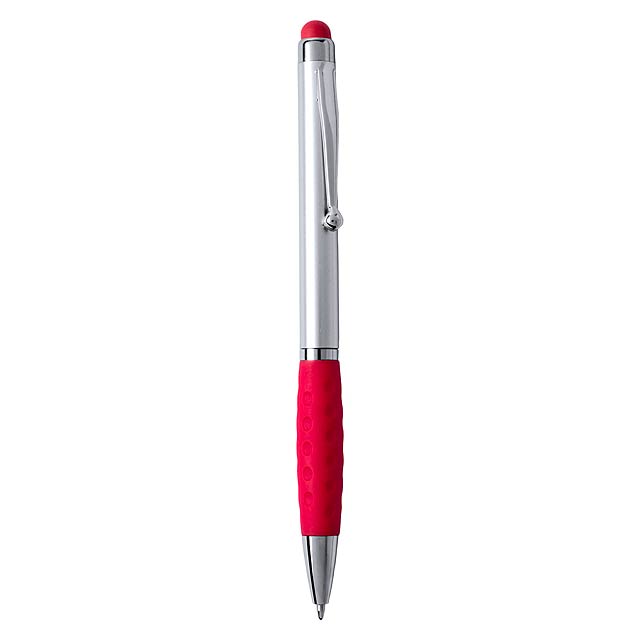 Sagursilver dotykové kuličkové pero - červená