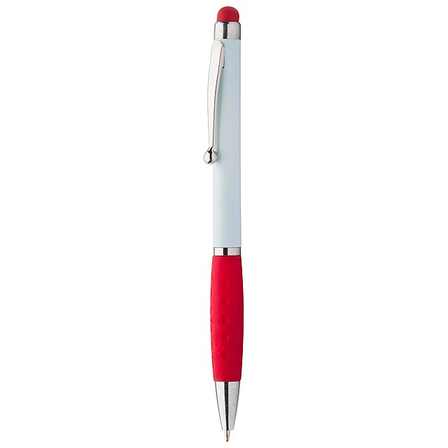 Sagurwhite dotykové kuličkové pero - červená