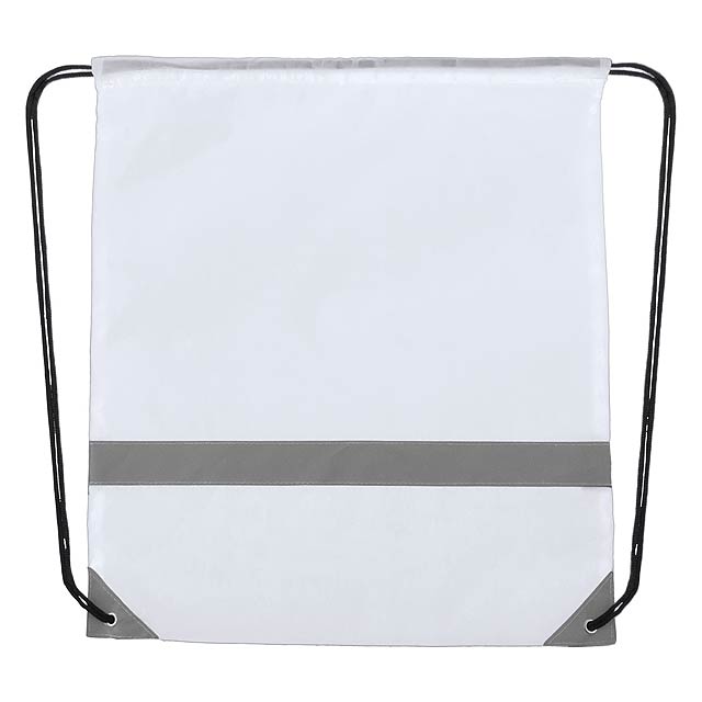 Lemap download bag with reflective parts - white