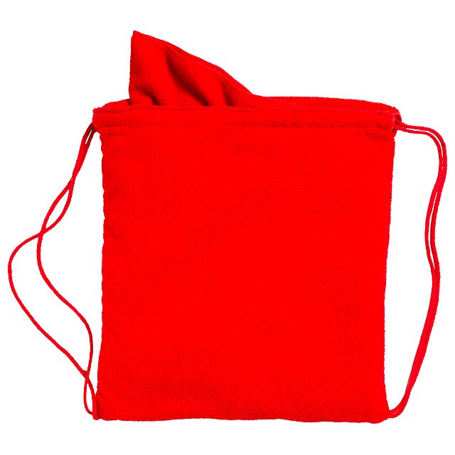 Towel Bag - red