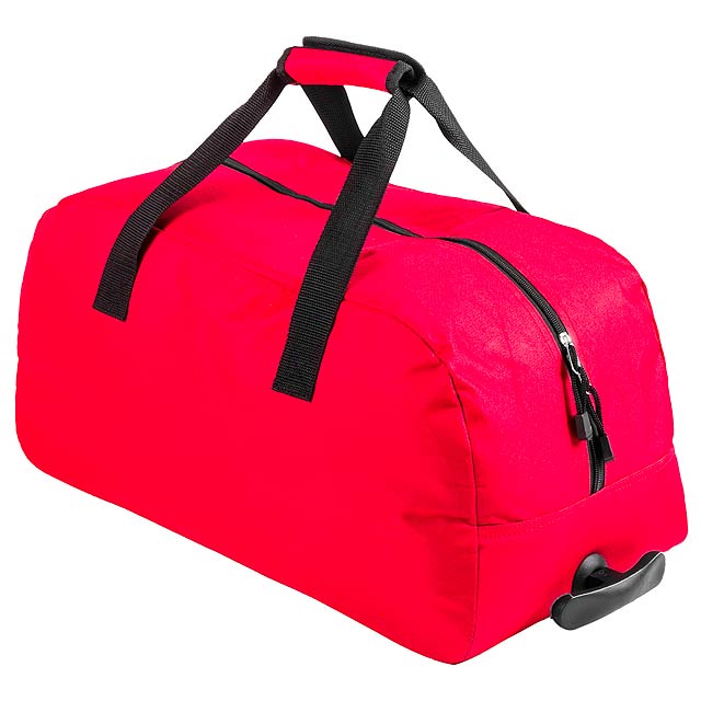Bertox sportovní taška na kolečkách - červená