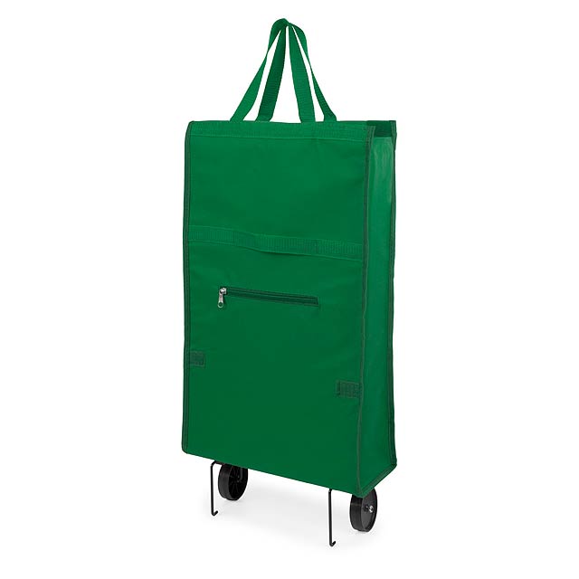 Fasty nákupní taška na kolečkách - zelená