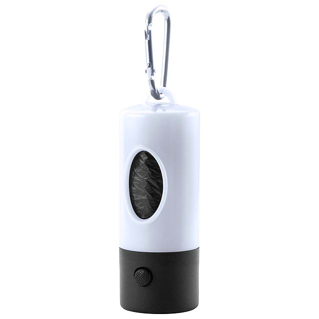 Dog Waste Bag Dispenser - white