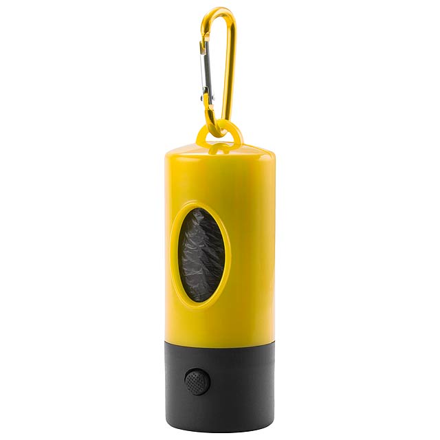 Dog Waste Bag Dispenser - yellow