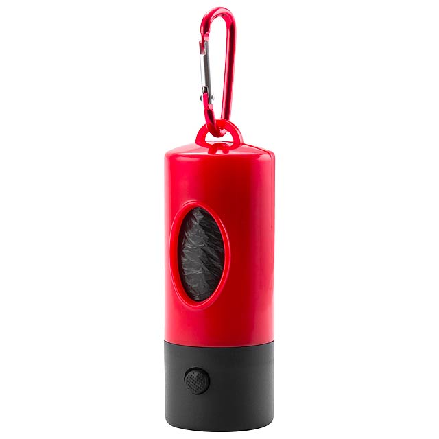 Dog Waste Bag Dispenser - red