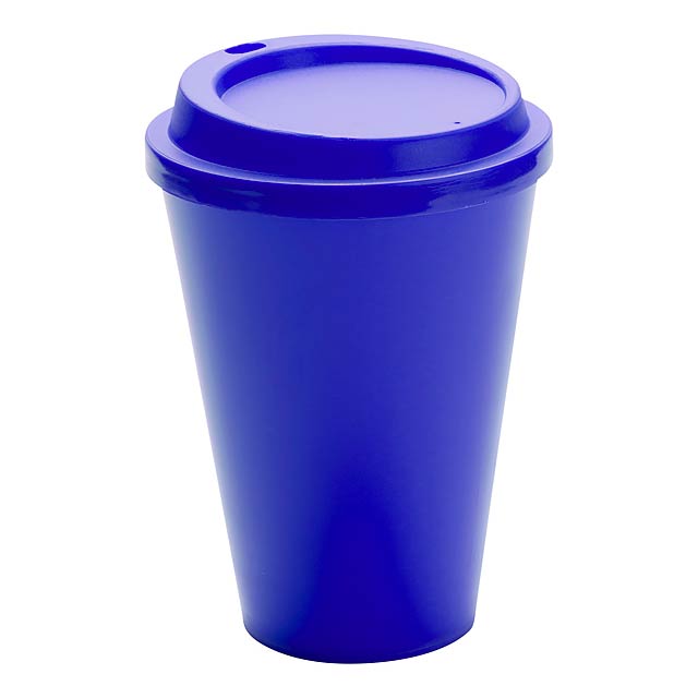Kimstar uzavíratelný plastový pohárek - modrá