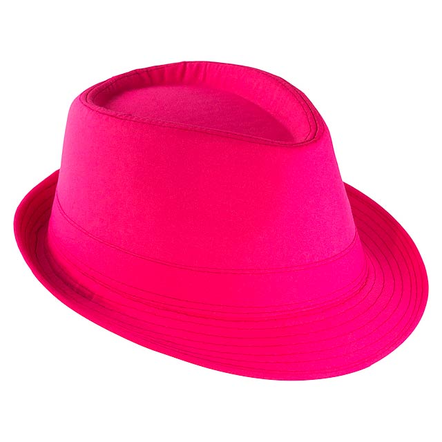 Likos klobouk - fuchsiová (tm. ružová)
